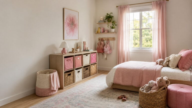 Space-Saving Ideas for a Small Kids’ Room